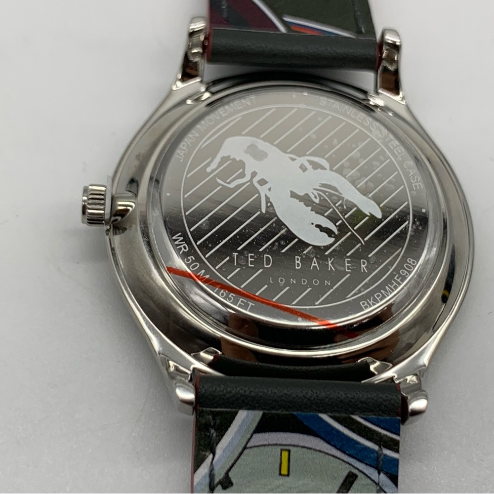 Ted Baker London BKPMHF908 Men’s Dress Watch in Black Leather Strap - Picture 14 of 14